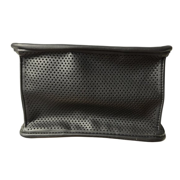 Steve Madden Bwebber Perforated Crossbody Satchel Bag in Black Edgy Everyday - Picture 5 of 11